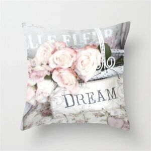 Floral Dream Decorative Pillow Cover